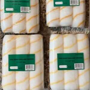 new lot 12 paint roller covers 9"